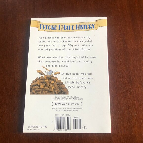 Before I Made History - Let's Split Logs, Abe Lincoln - Picture 2 of 2